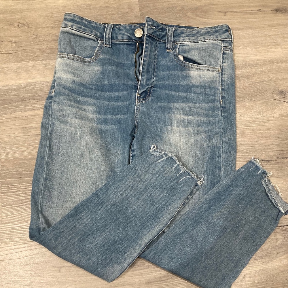 American eagle crop jeggings